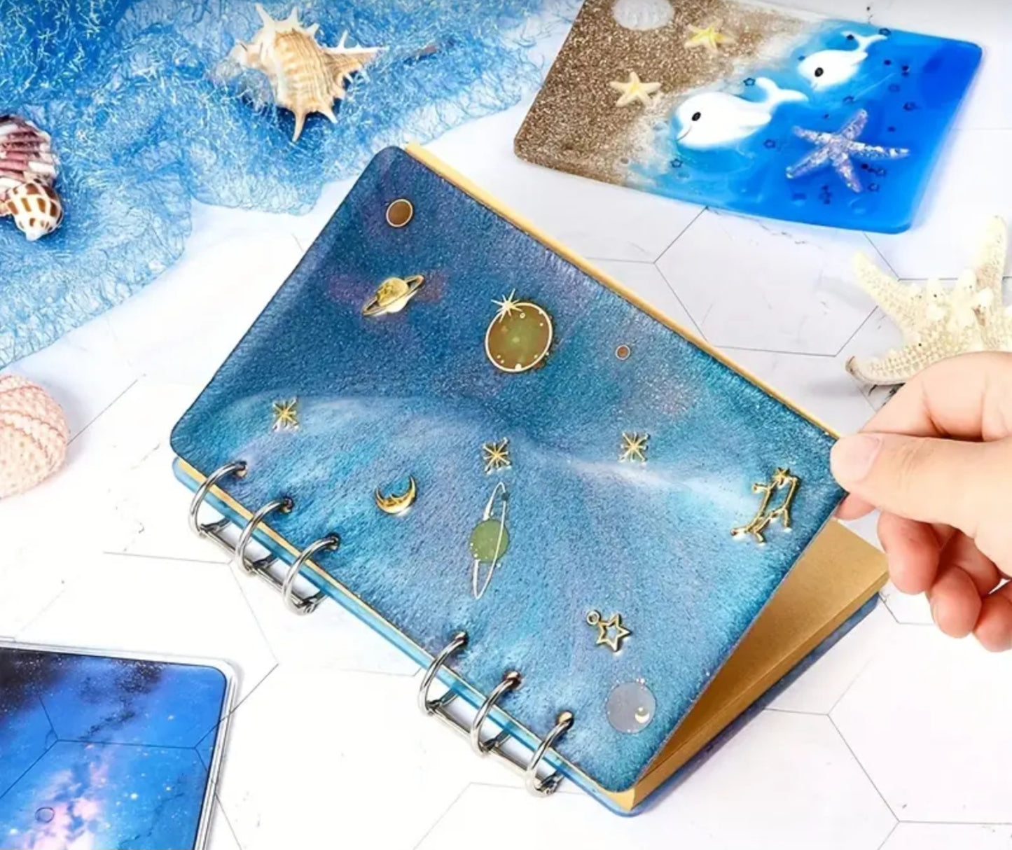 Silicone notebook mold