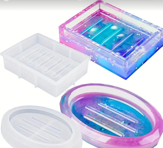 Silicone soap mold