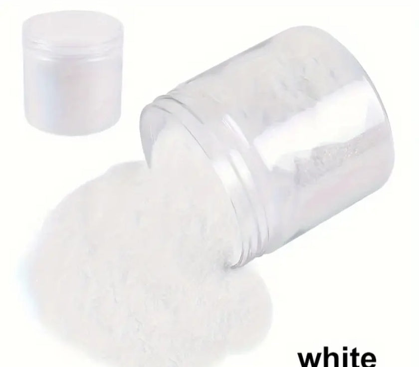 A package of canned glitter powder. Suitable for nail art, makeup, handicrafts, Christmas character, resin character, glossy glue, greeting cards, decorating the atmosphere of weddings/parties/gifts.
