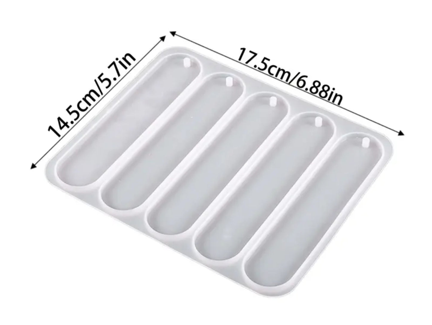 Silicone separator mold