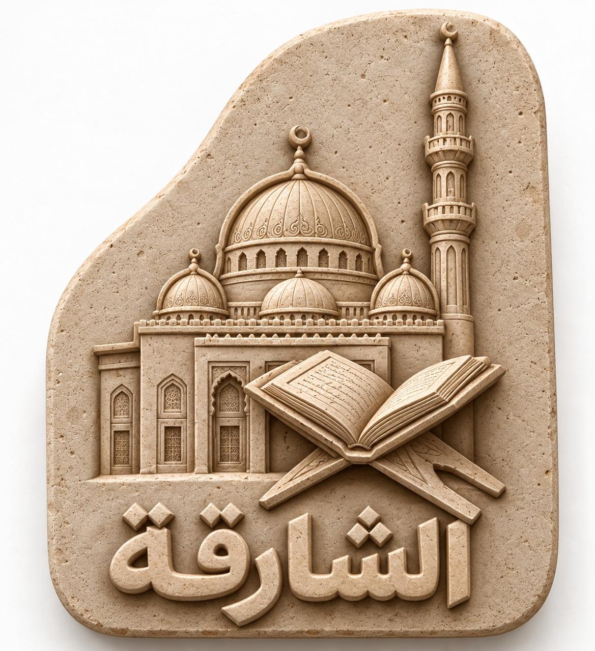 Description of the Sharjah Emirate Emblem Template  An emblem template inspired by the identity of the Emirate of Sharjah,