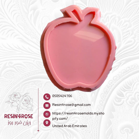 This apple-shaped silicone mold features a classic, elegant, and smooth design, making it a wonderful and versatile choice for creating unique decorative pieces, souvenirs, or practical accessories with a modern flair